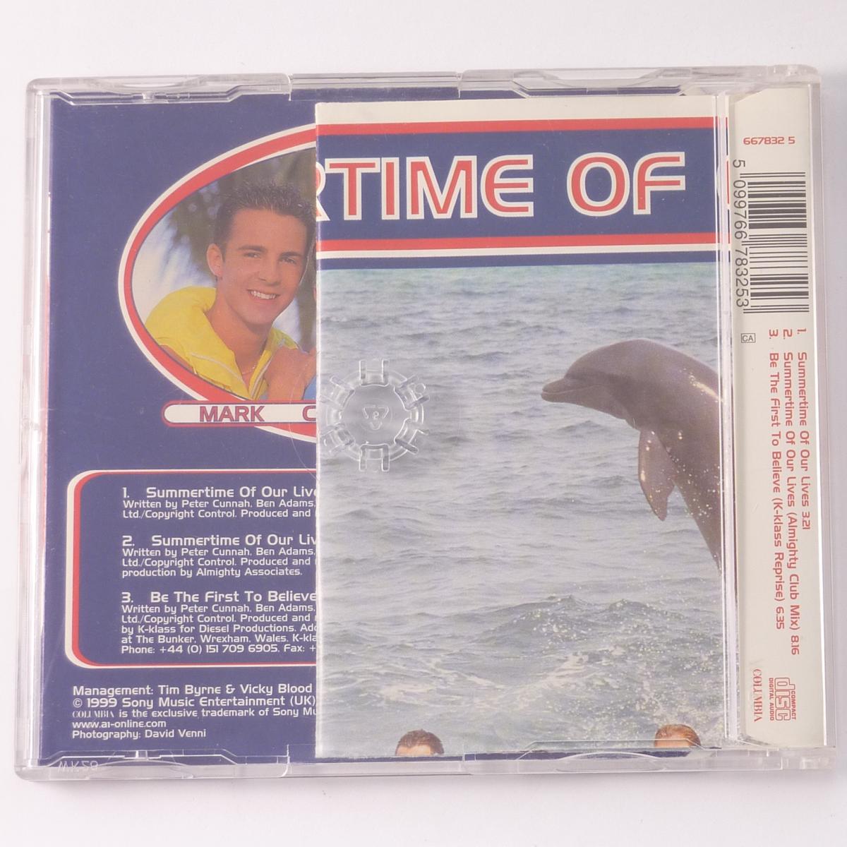 A1 Summertime Of Our Lives CD Single Limited Edition Poster