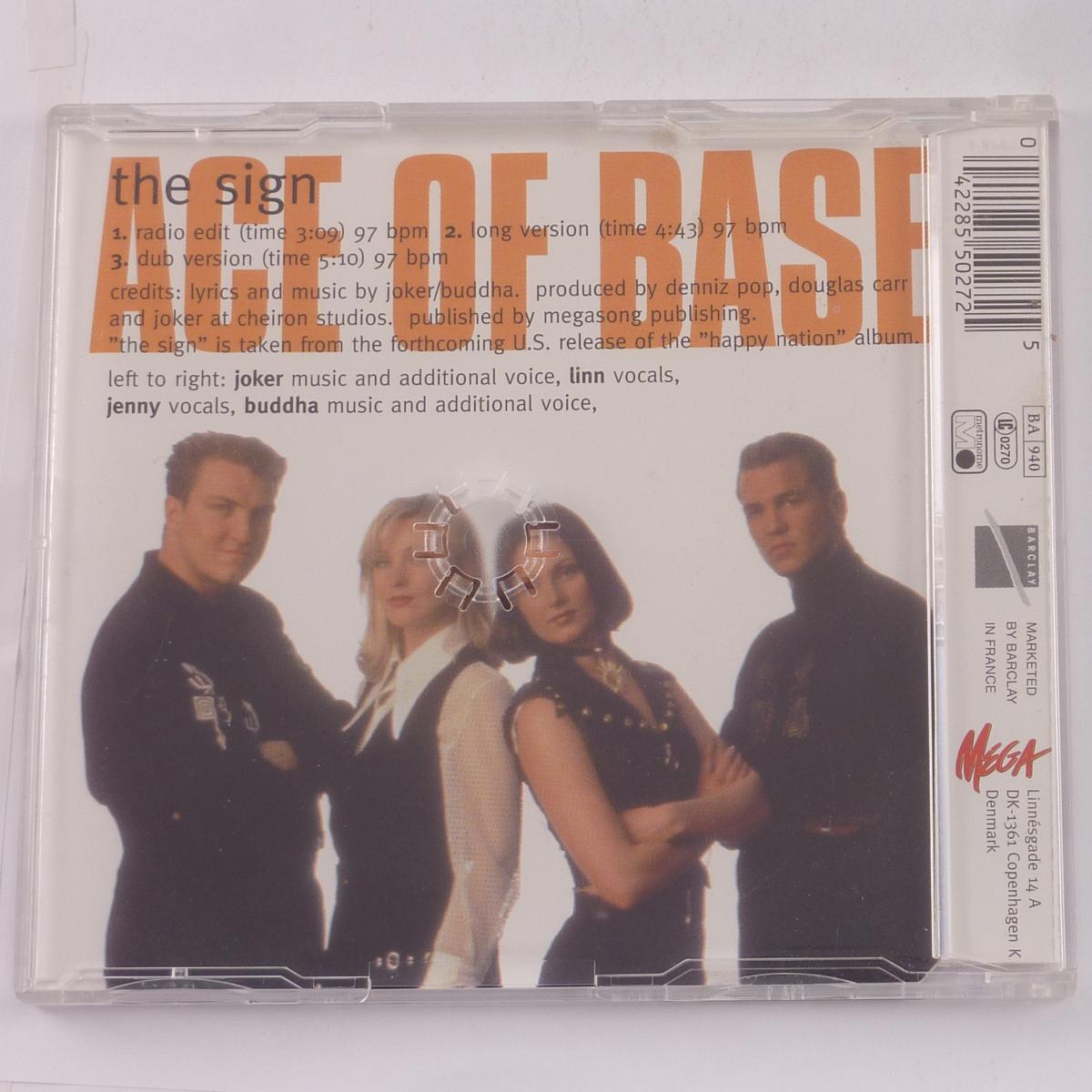 Ace Of Base The Sign CD Maxi-Single