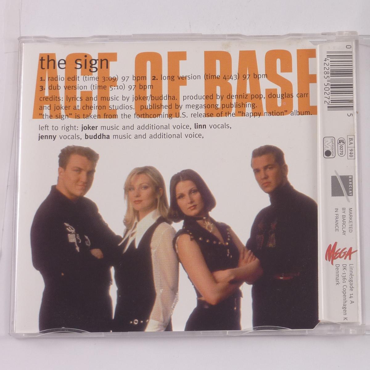 Ace Of Base The Sign CD Maxi-Single