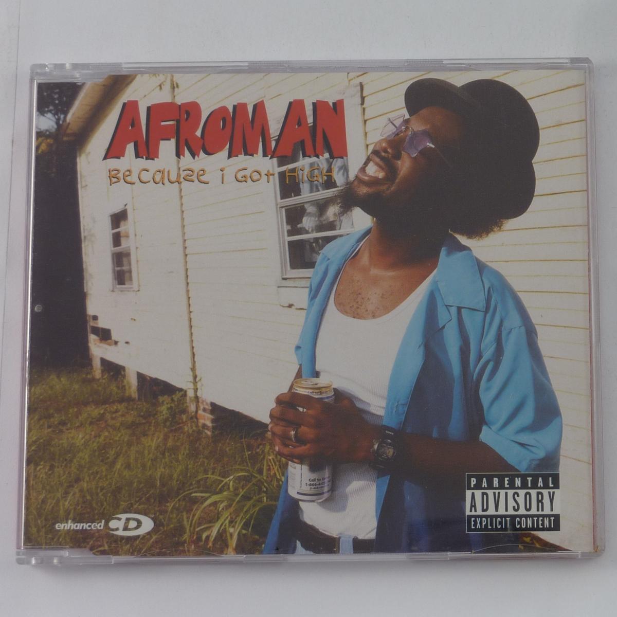 Afroman Because I Got High CD Single Enhanced