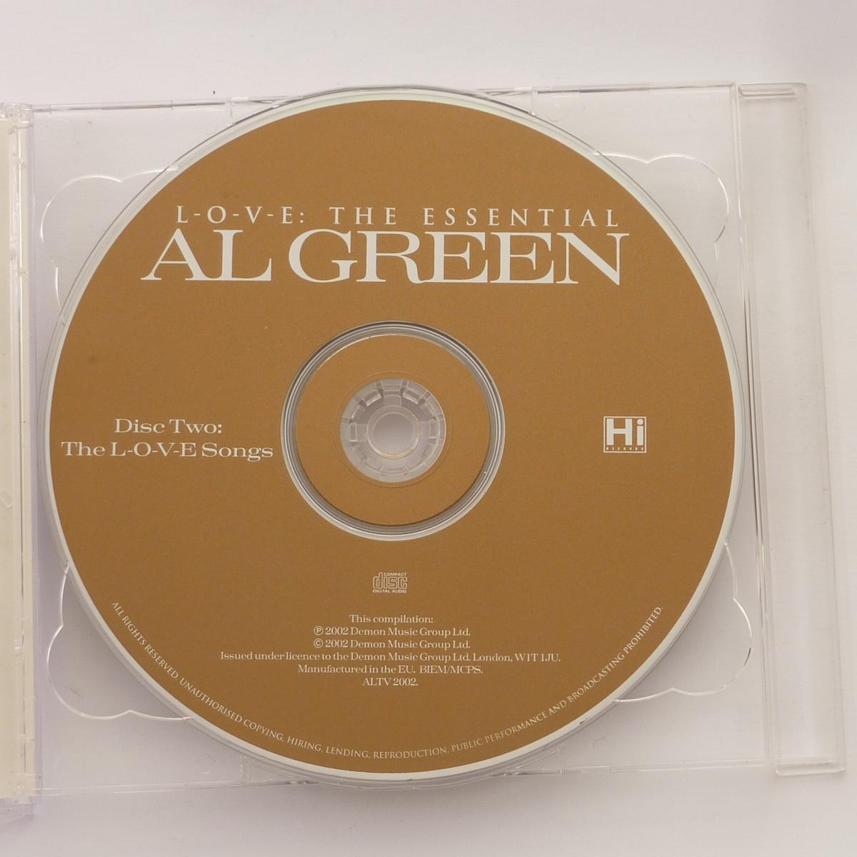 Al Green L-O-V-E: The Essential Al Green 2 × CD Compilation