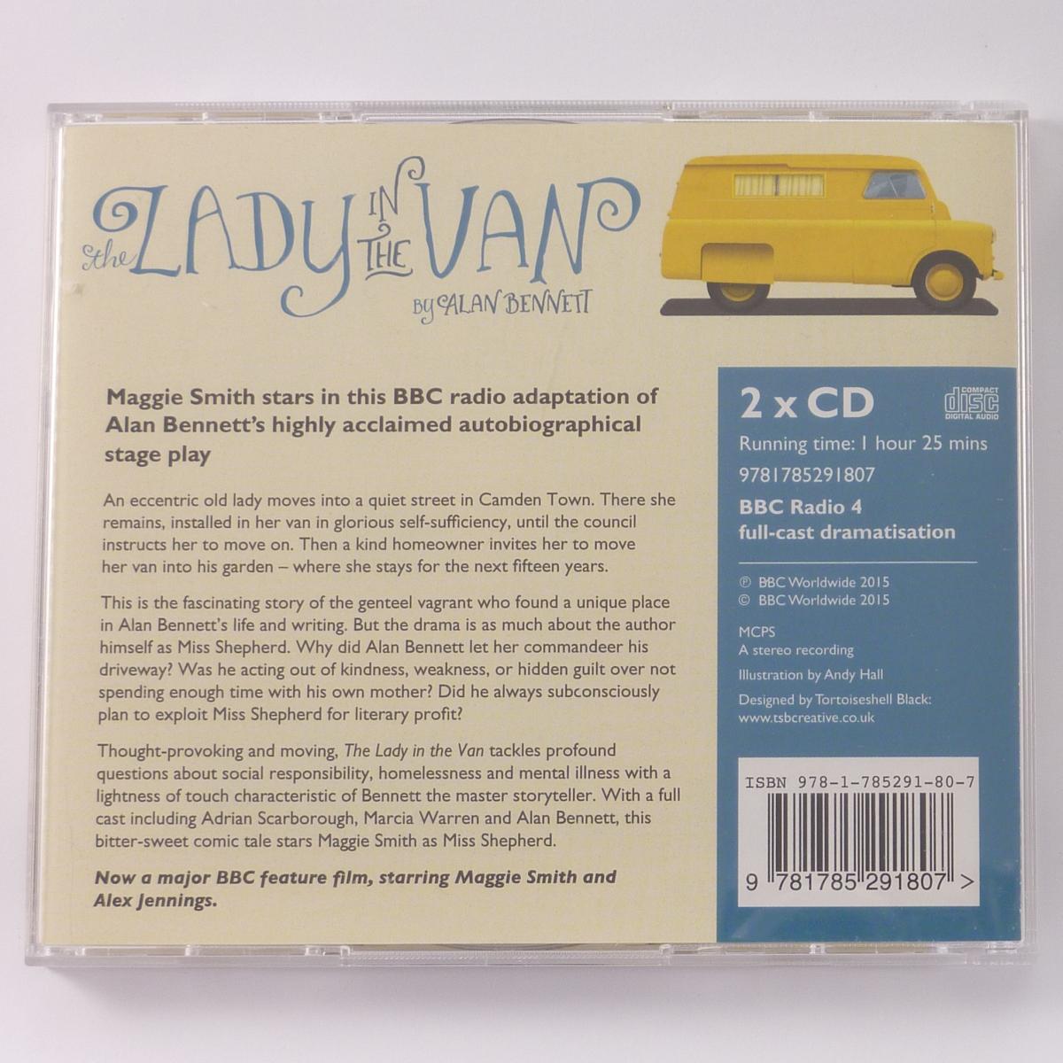 Alan Bennett The Lady In The Van 2 × CD Album Reissue Stereo