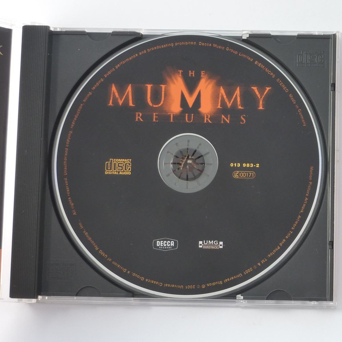 Alan Silvestri The Mummy Returns (Original Motion Picture Soundtrack) CD Album