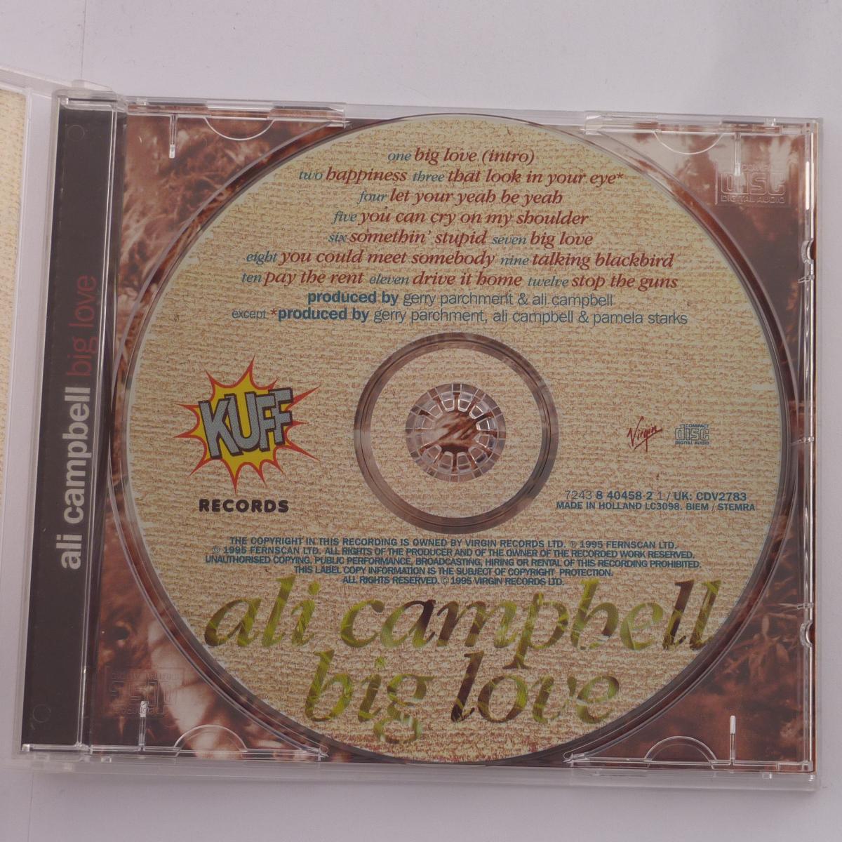 Ali Campbell Big Love CD Album