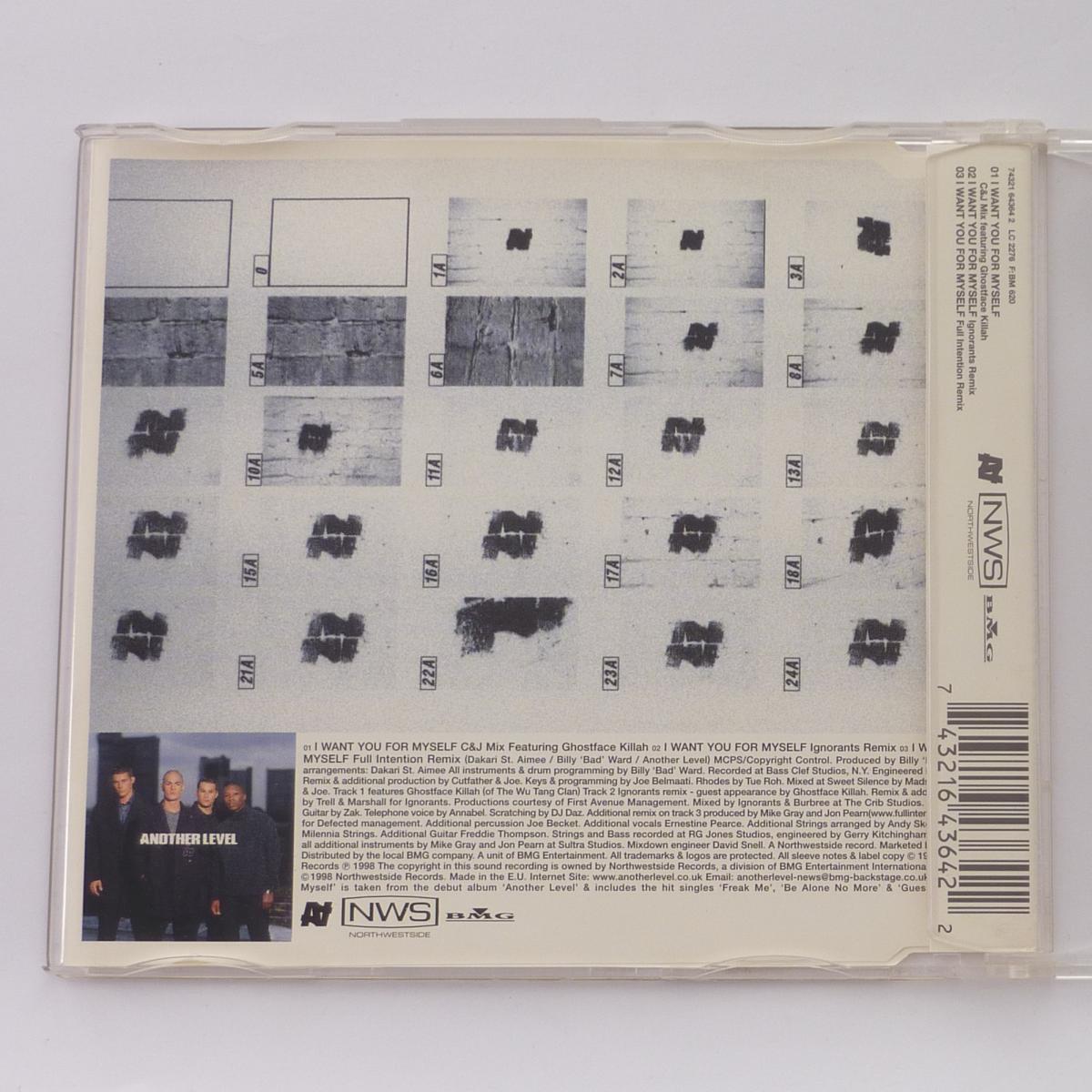 Another Level I Want You For Myself CD Single CD2