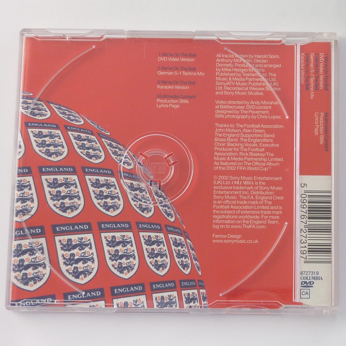 Ant And Dec We're On The Ball DVD Single