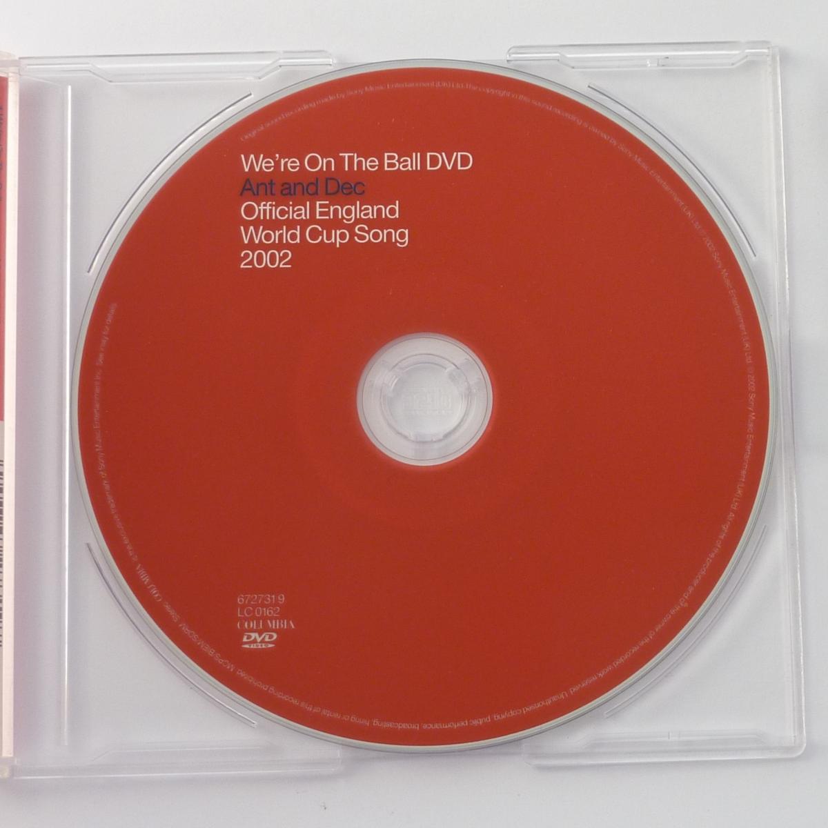 Ant And Dec We're On The Ball DVD Single