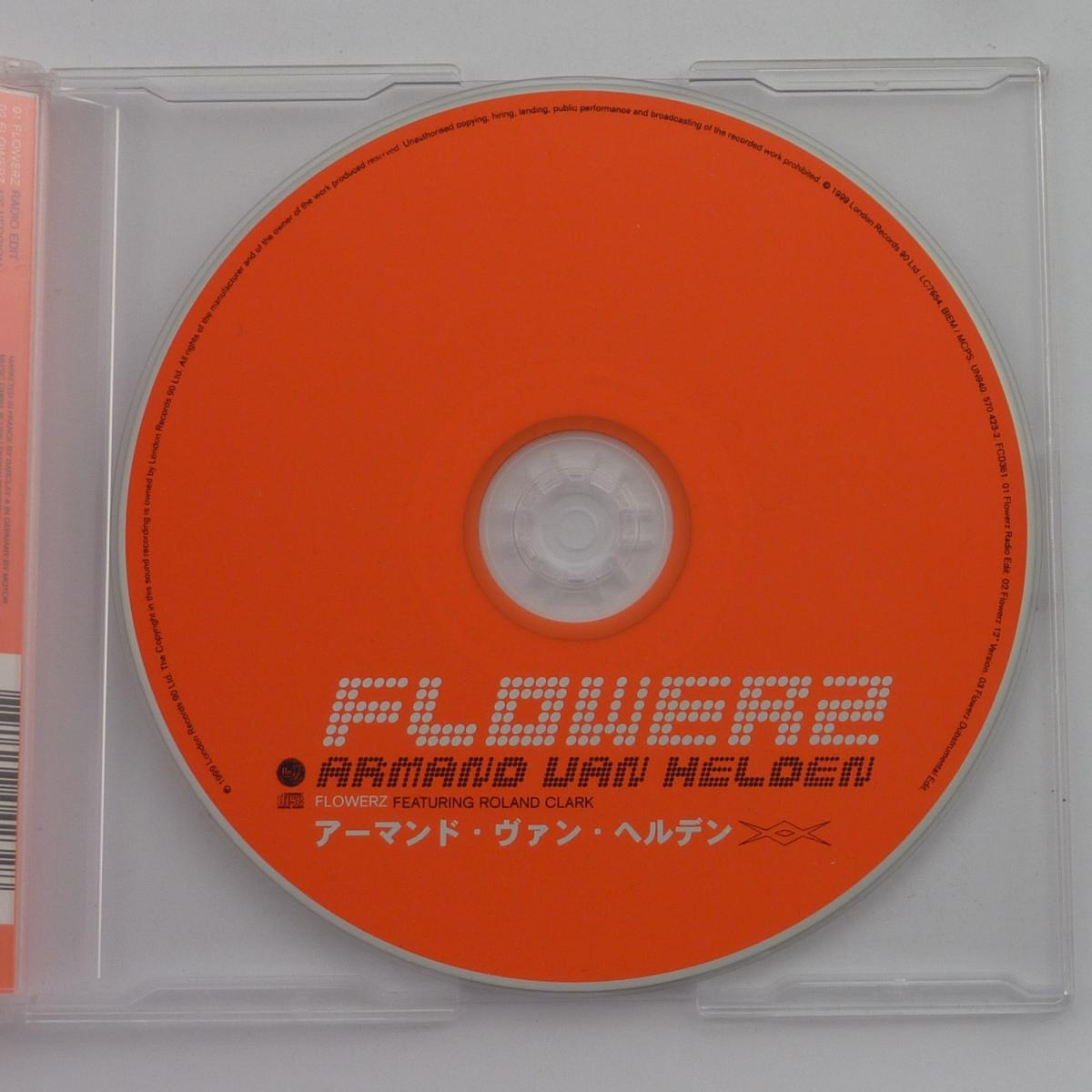 Armand Van Helden Featuring Roland Clark Flowerz CD Single