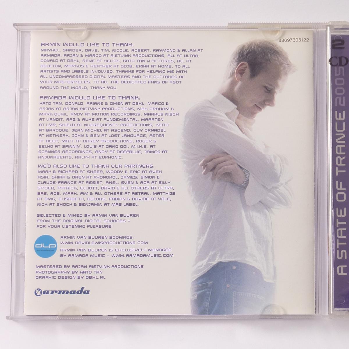 Armin van Buuren A State Of Trance 2005 2 × CD Compilation Mixed