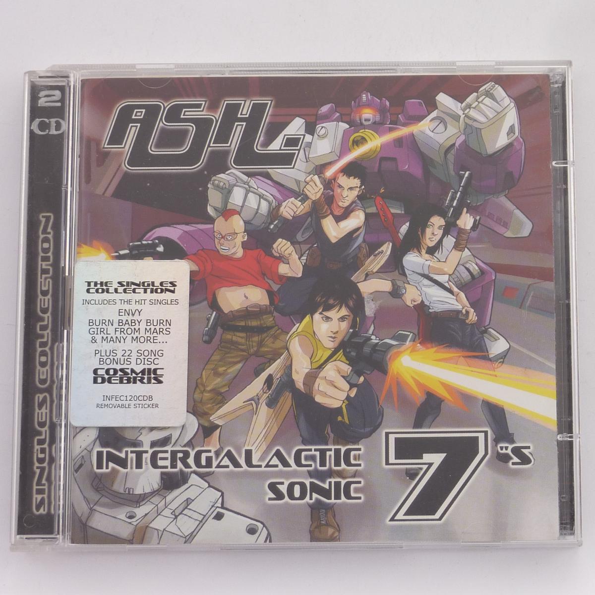 Ash Intergalactic Sonic 7"s 2 × CD Compilation