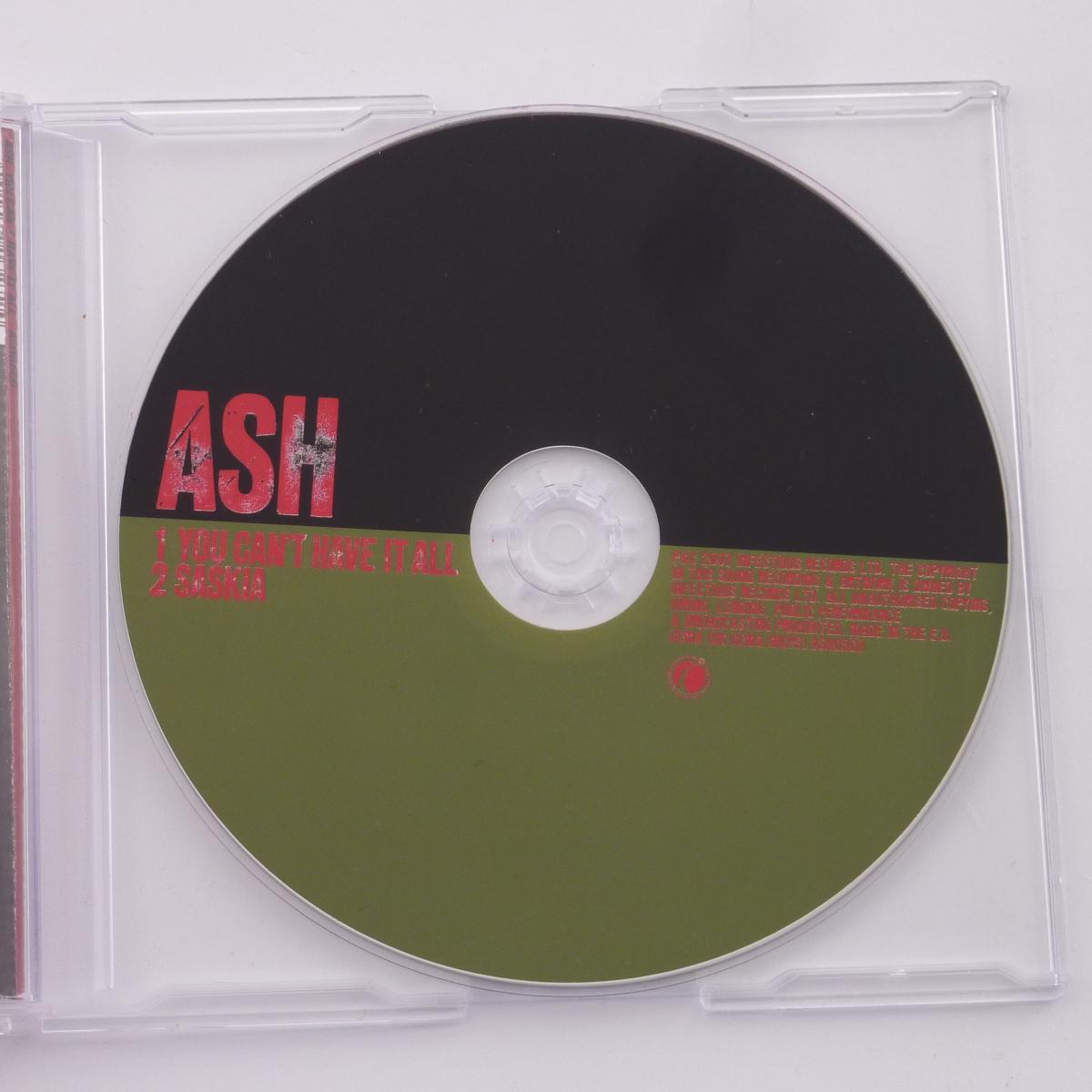 Ash You Can't Have It All CD Single