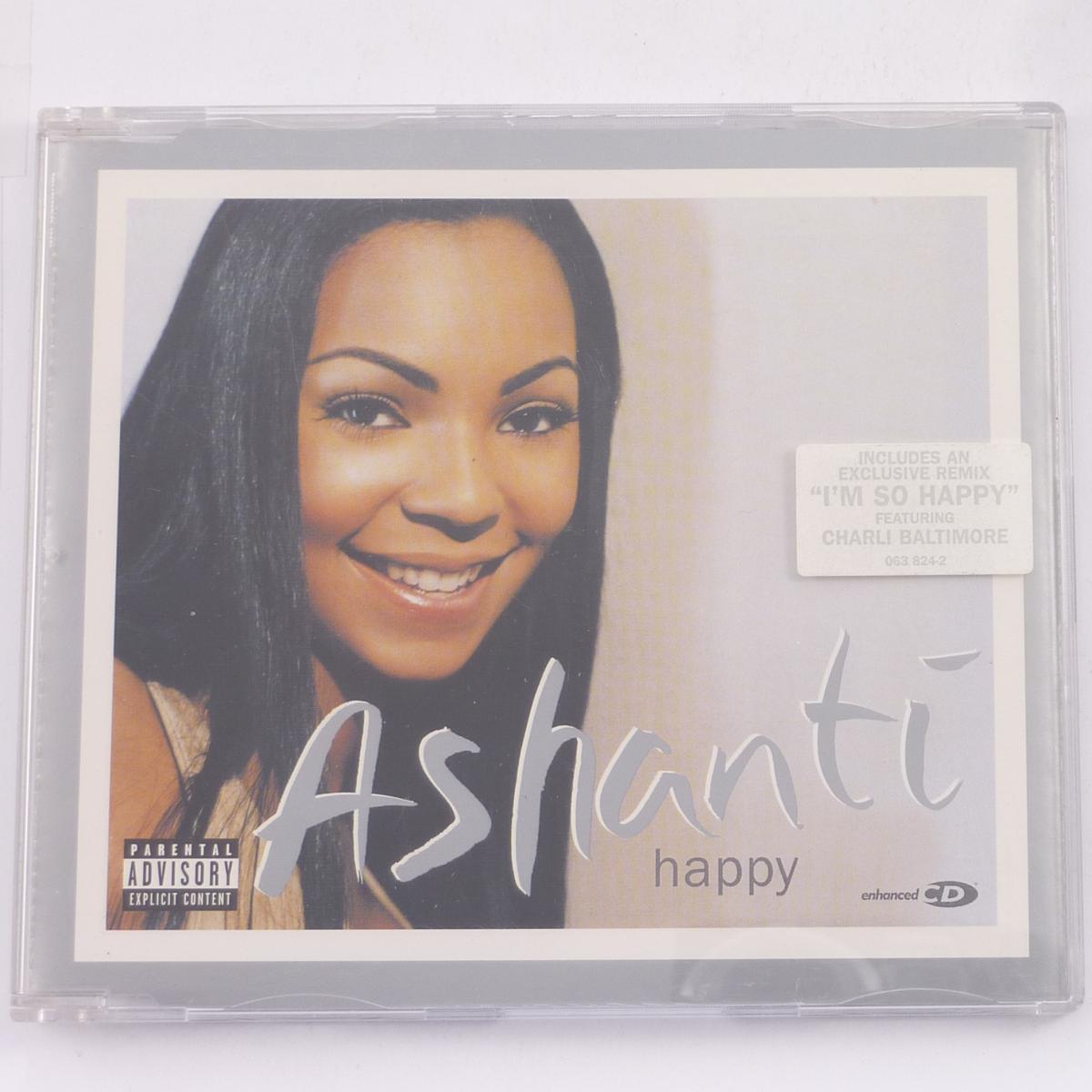 Ashanti Happy CD Single Enhanced