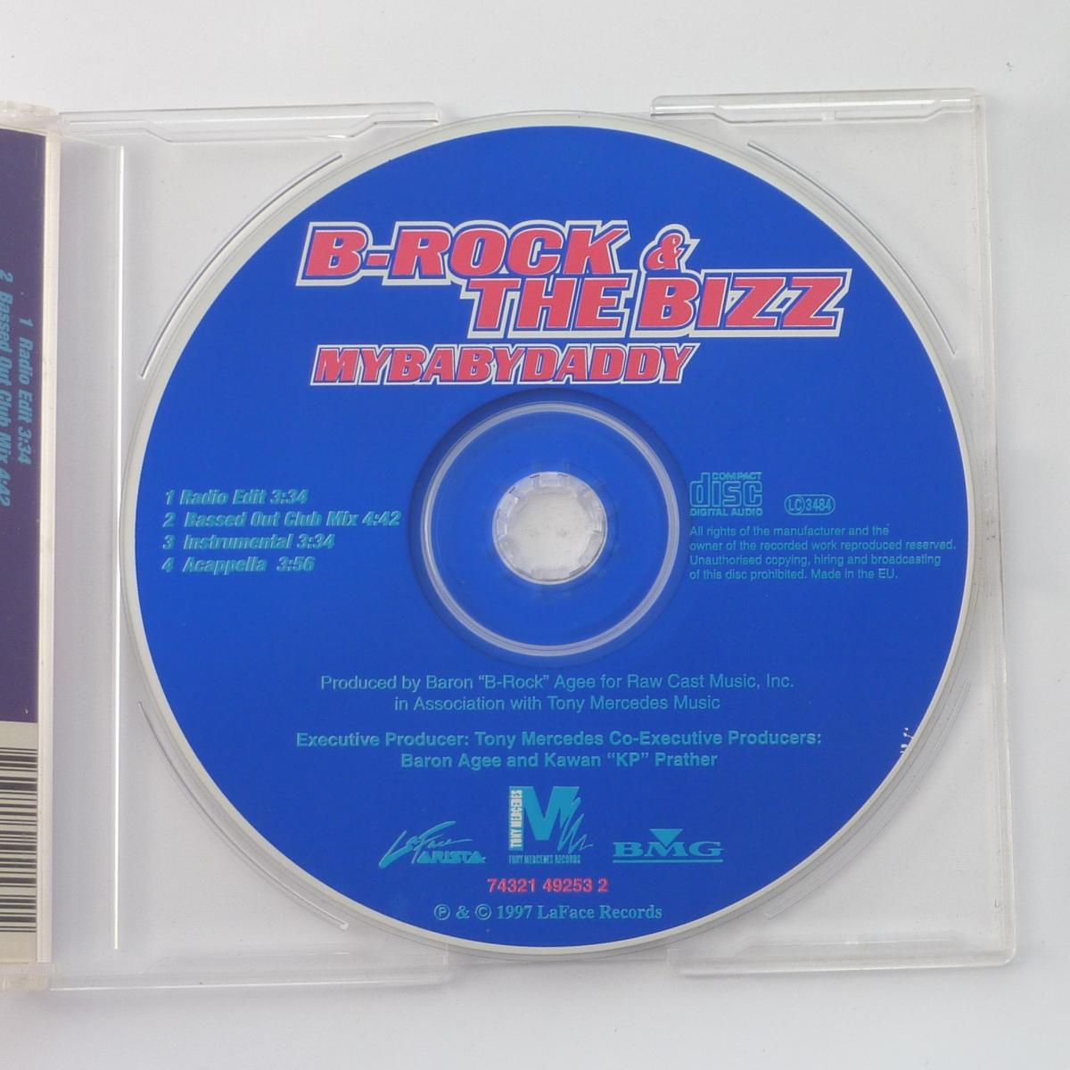 B-Rock & The Bizz MyBabyDaddy CD Maxi-Single Single