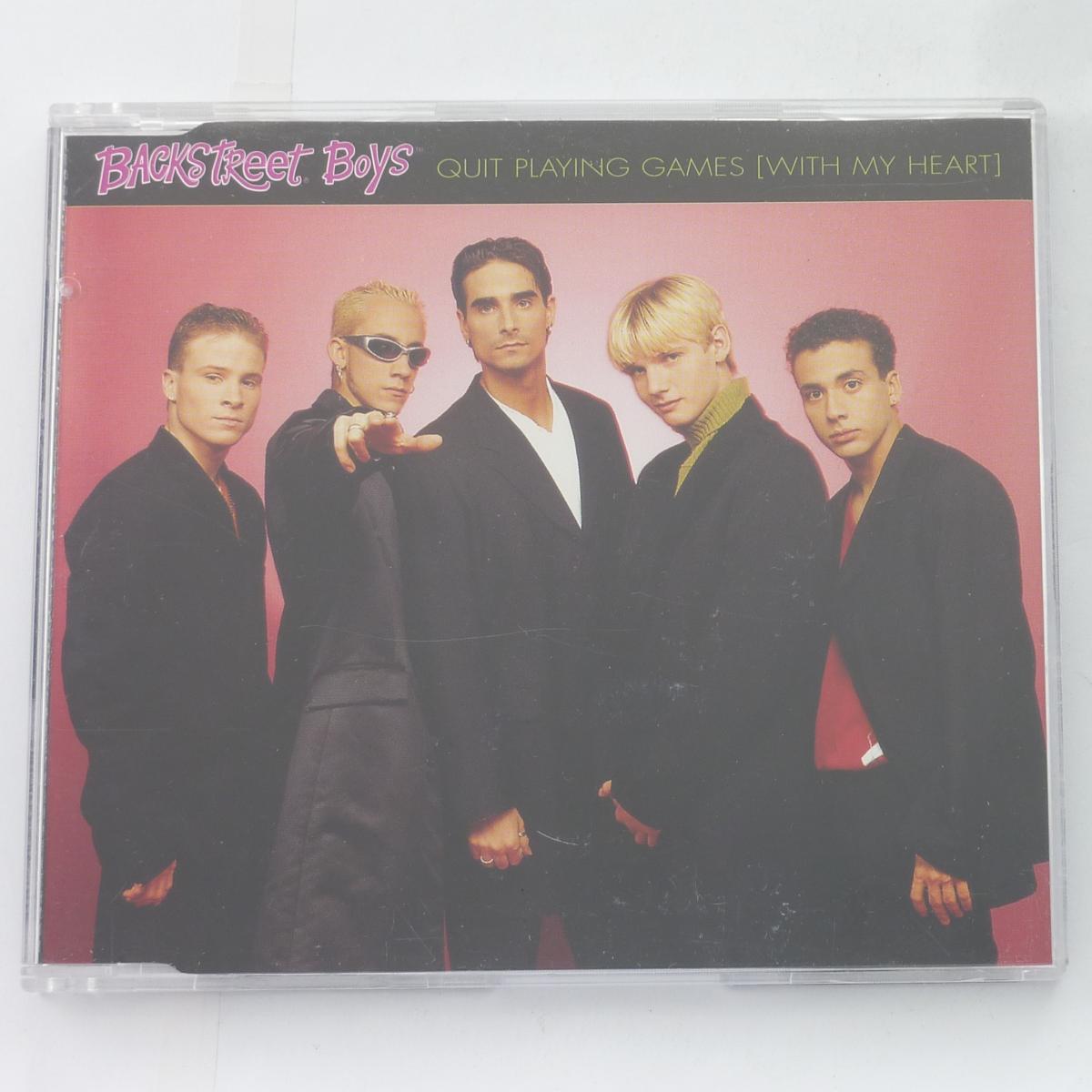 Backstreet Boys Quit Playing Games [With My Heart] CD Single CD1