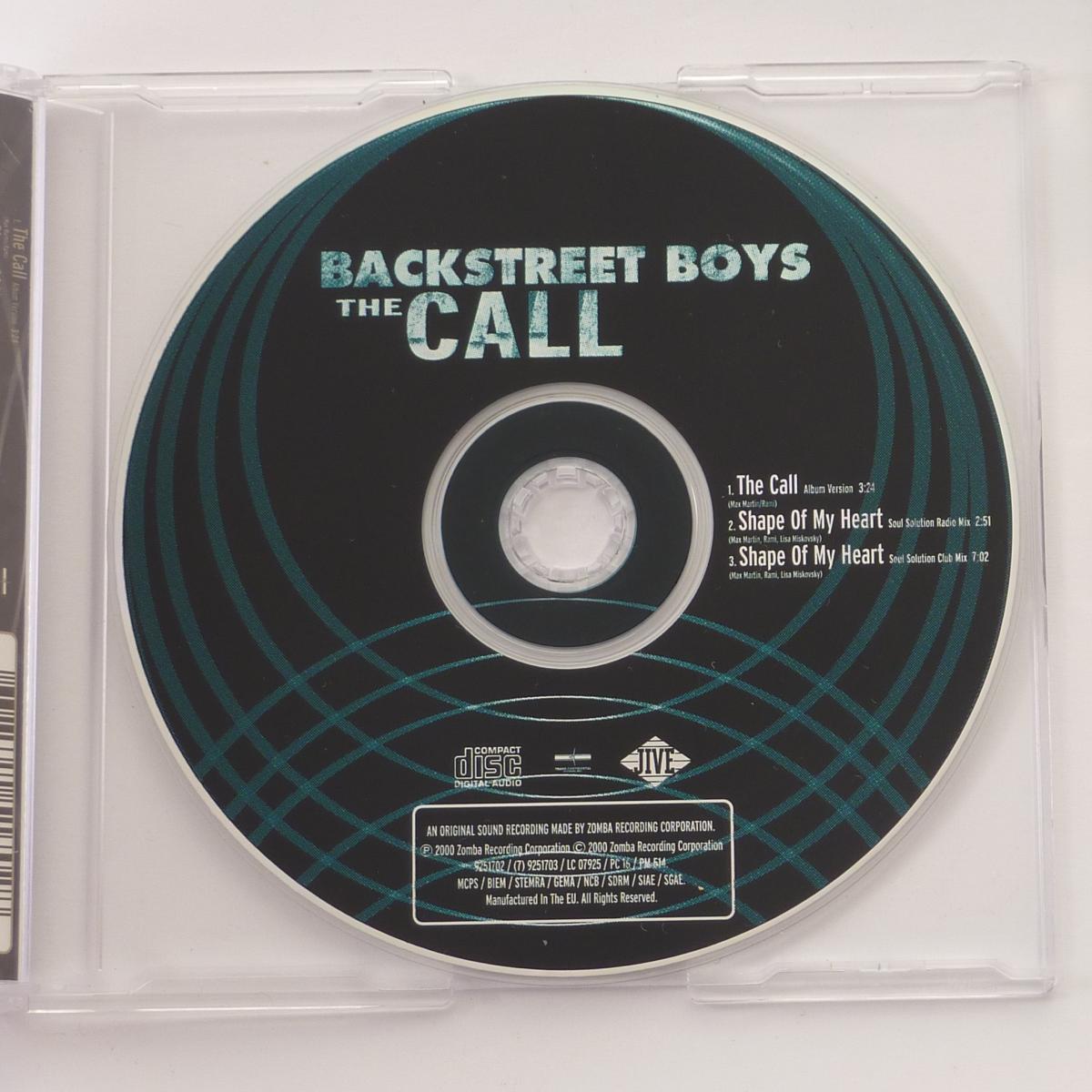 Backstreet Boys The Call CD Single