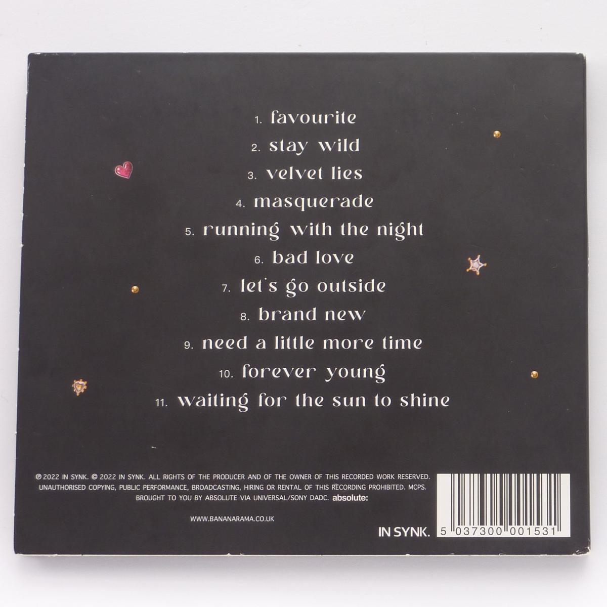 Bananarama Masquerade CD Album