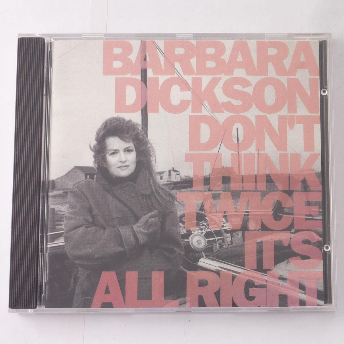 Barbara Dickson Don't Think Twice It's Alright CD Album