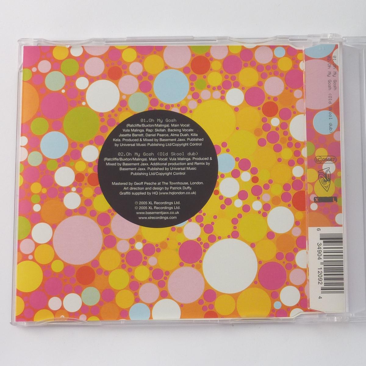 Basement Jaxx Oh My Gosh CD Single CD1