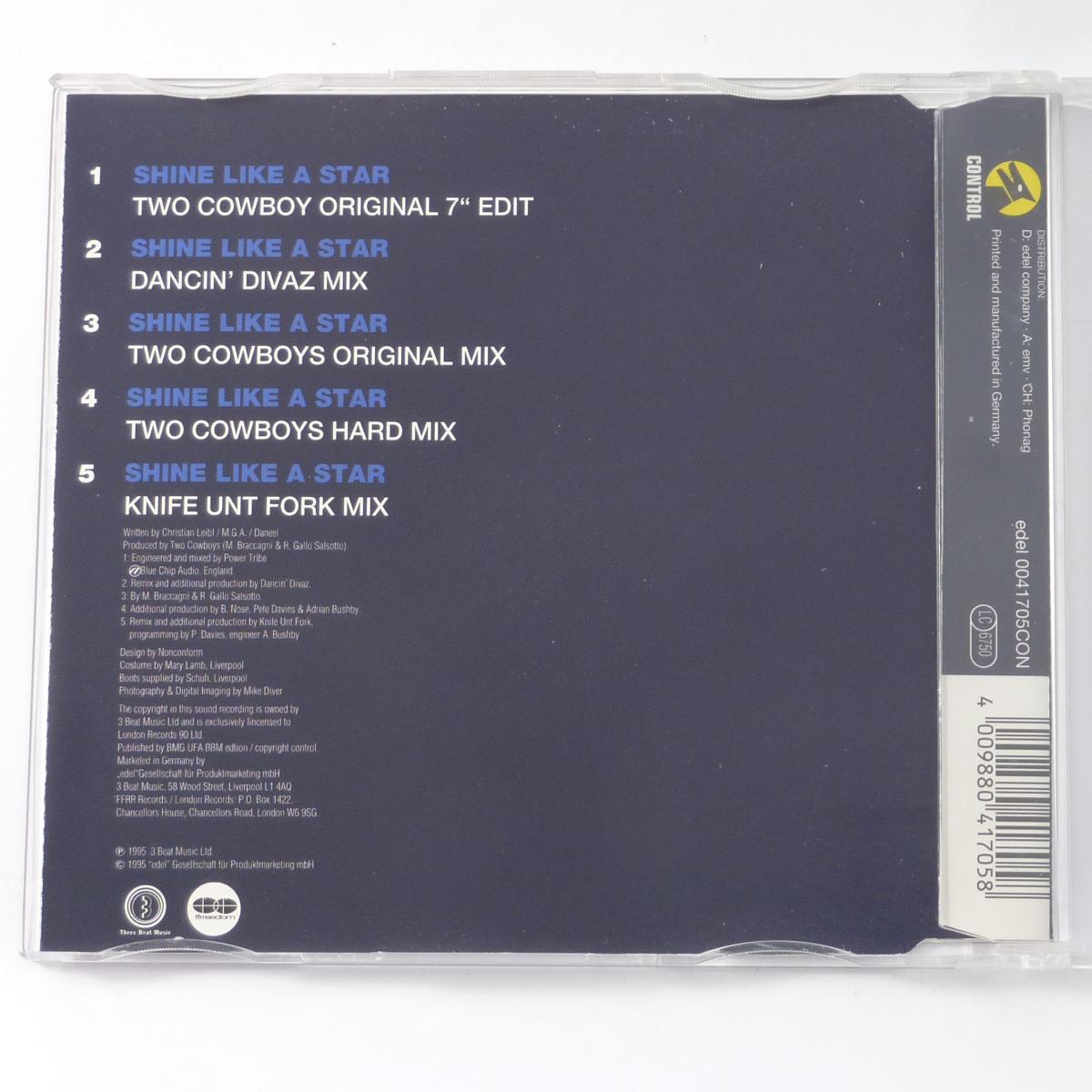 Berri Shine Like A Star CD Maxi-Single