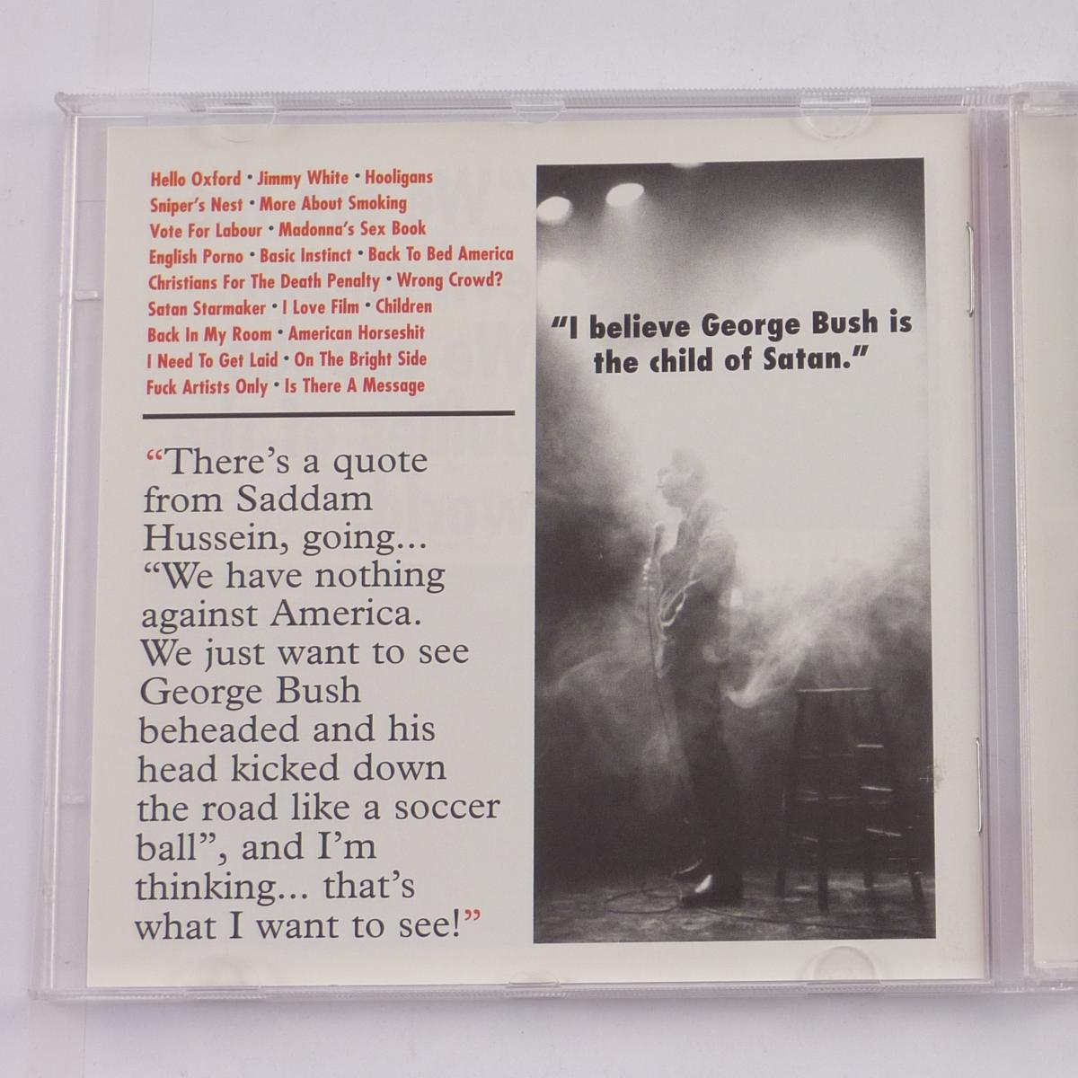 Bill Hicks Shock And Awe: Live At Oxford Playhouse 11 November 1992 CD