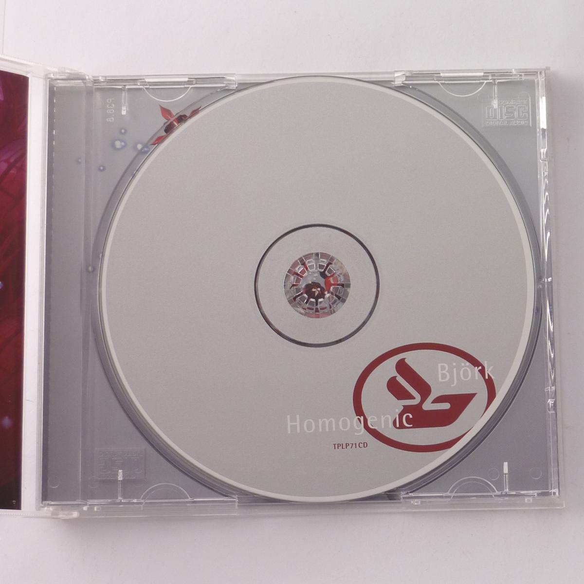 Björk Homogenic CD Album