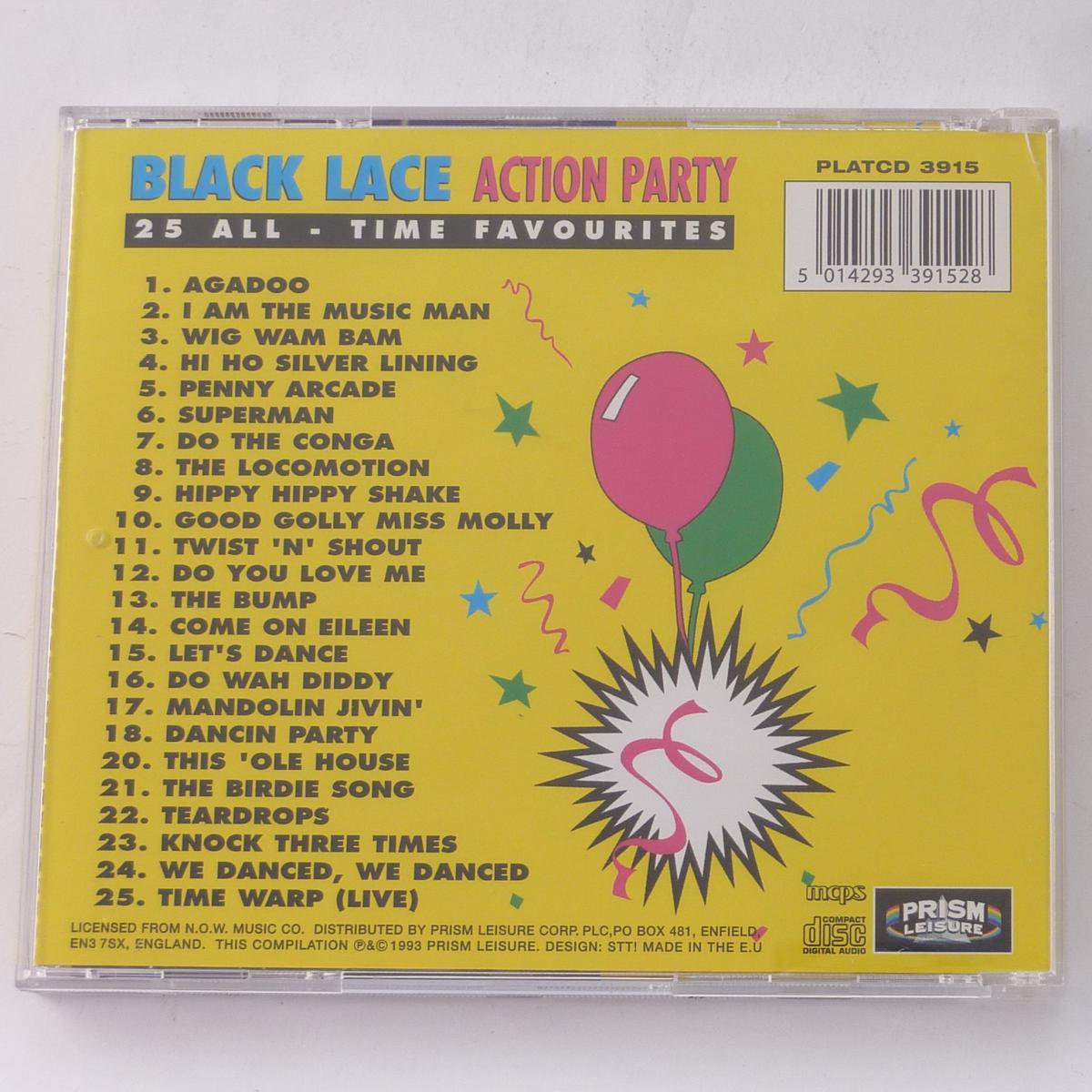 Black Lace Action Party (25 All-Time Favourites) CD