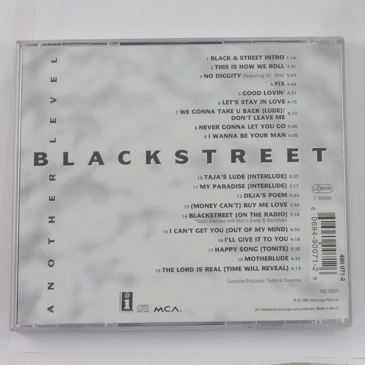 Blackstreet Another Level CD Album