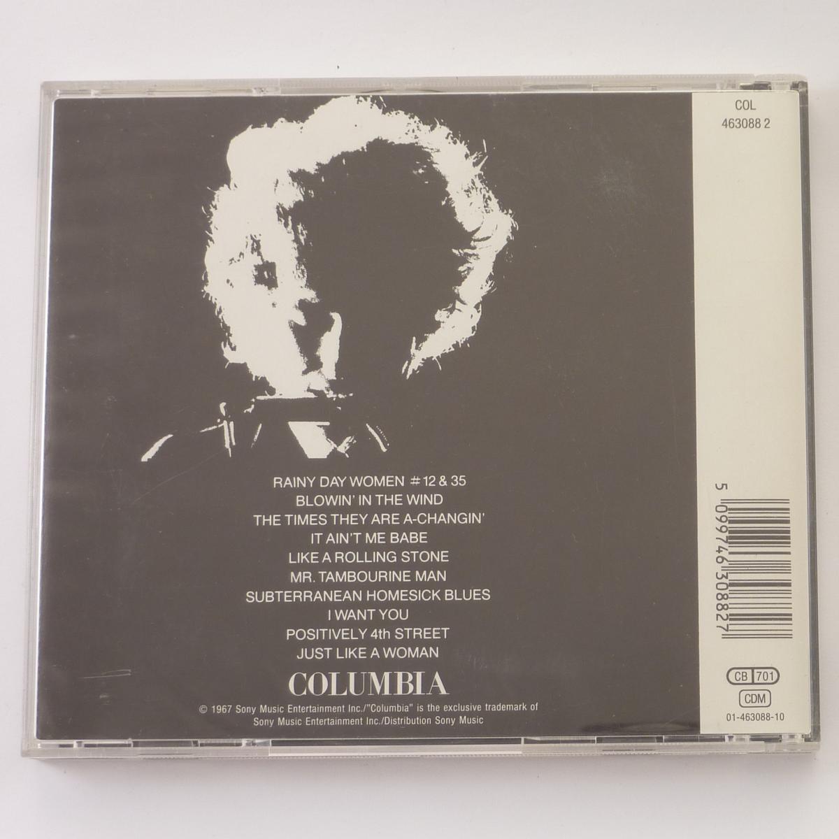 Bob Dylan Bob Dylan's Greatest Hits CD Compilation Reissue Remastered