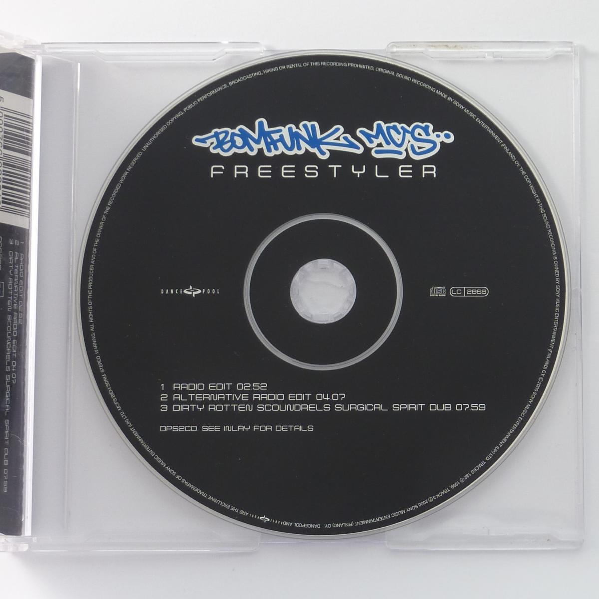 Bomfunk MC's Freestyler CD Single