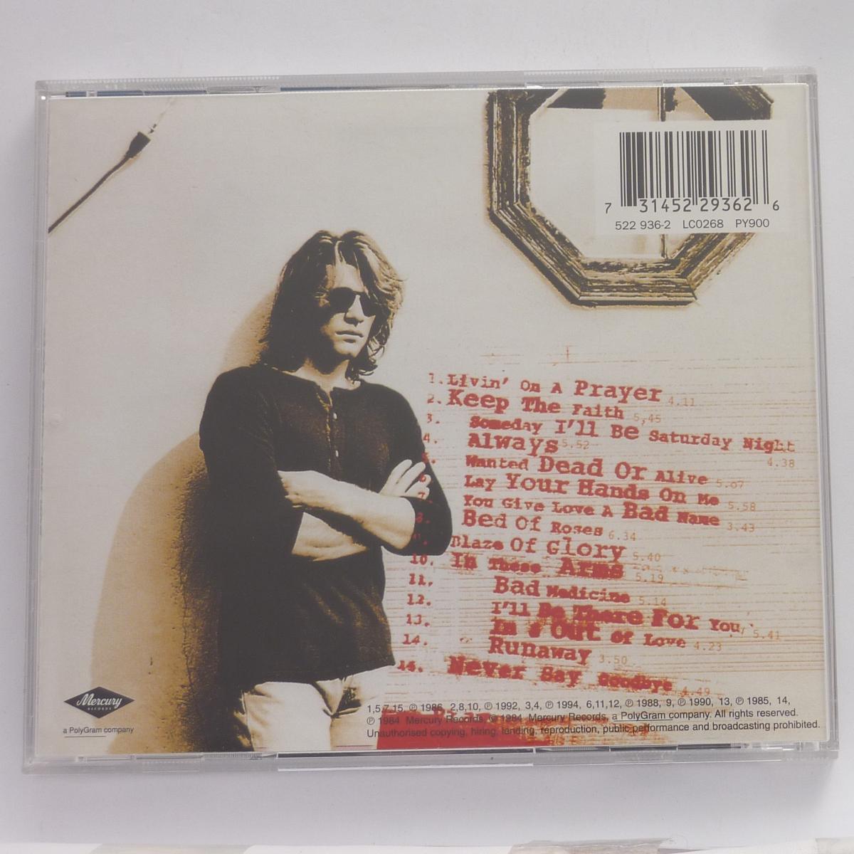 Bon Jovi Cross Road (The Best Of Bon Jovi) CD Compilation