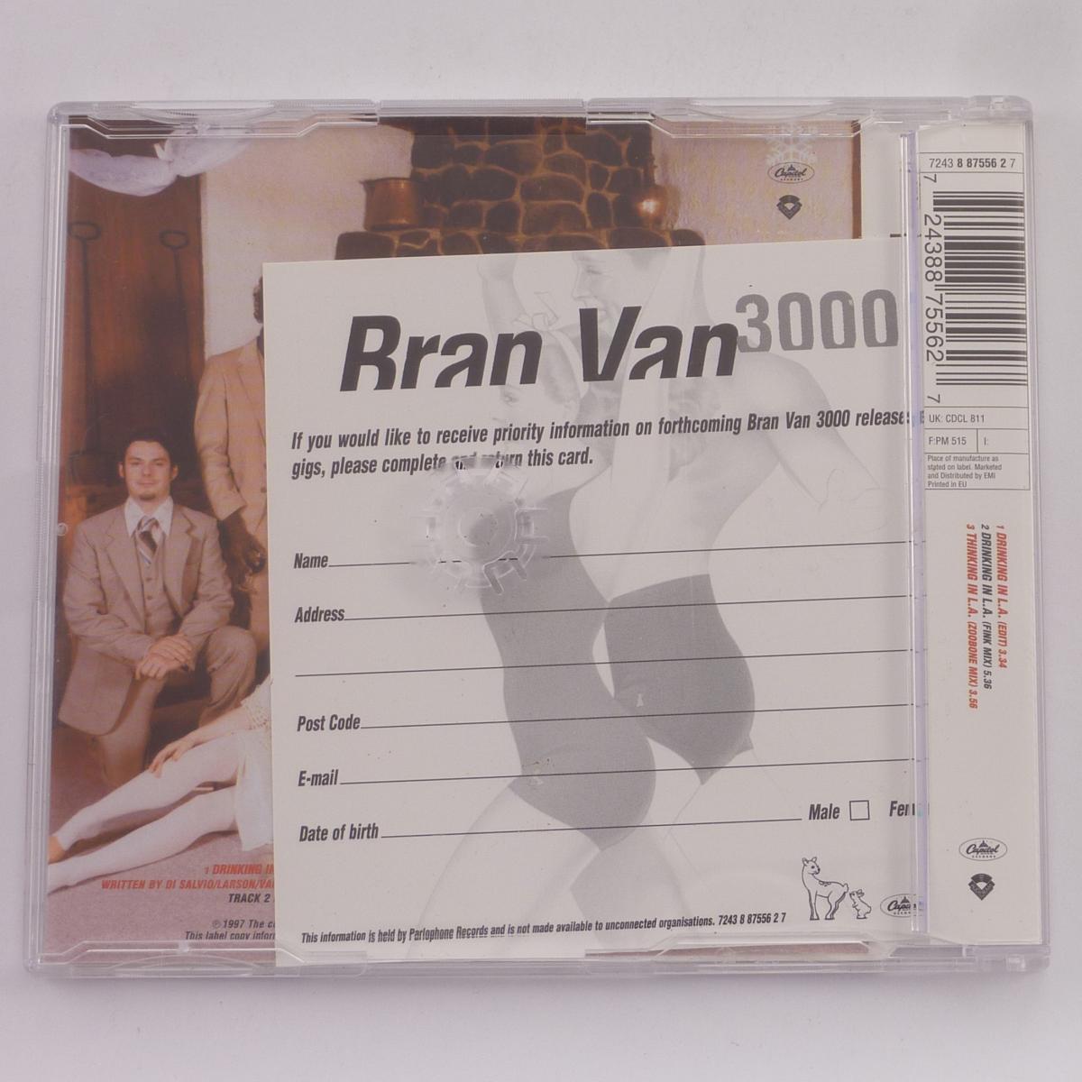 Bran Van 3000 Drinking In L.A. CD Single Reissue