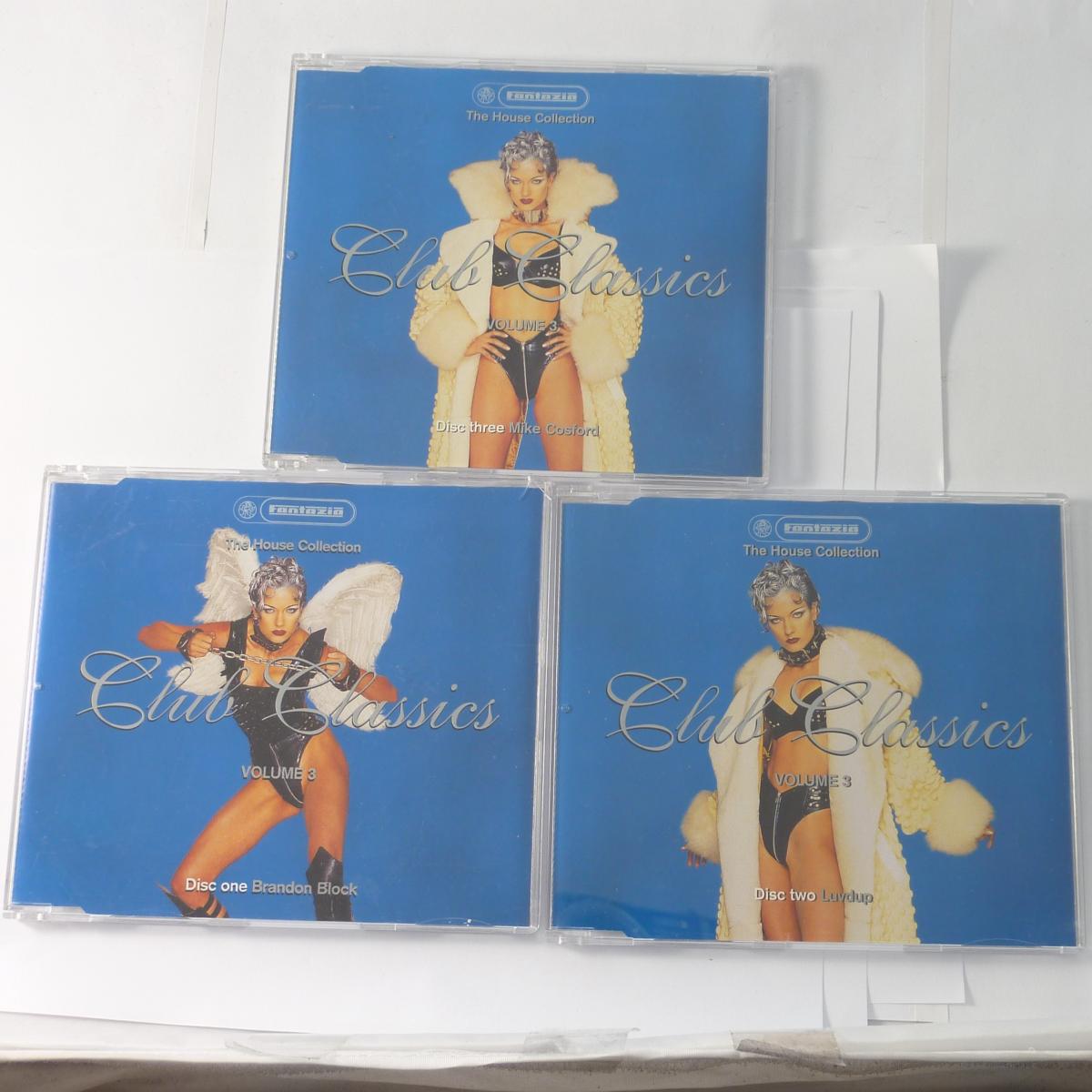 Brandon Block, LuvDup, Mike Cosford The House Collection - Club Classics Volume 3 3 × CD Mixed