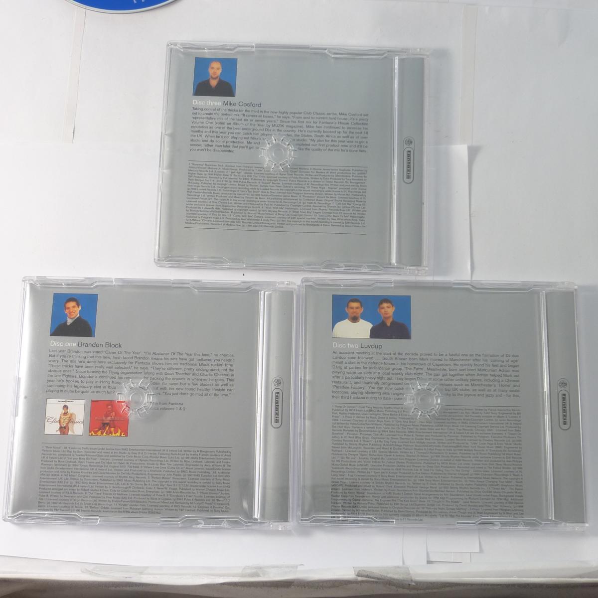 Brandon Block, LuvDup, Mike Cosford The House Collection - Club Classics Volume 3 3 × CD Mixed