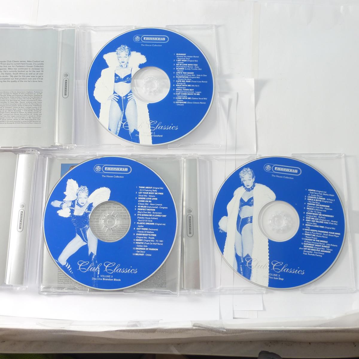 Brandon Block, LuvDup, Mike Cosford The House Collection - Club Classics Volume 3 3 × CD Mixed