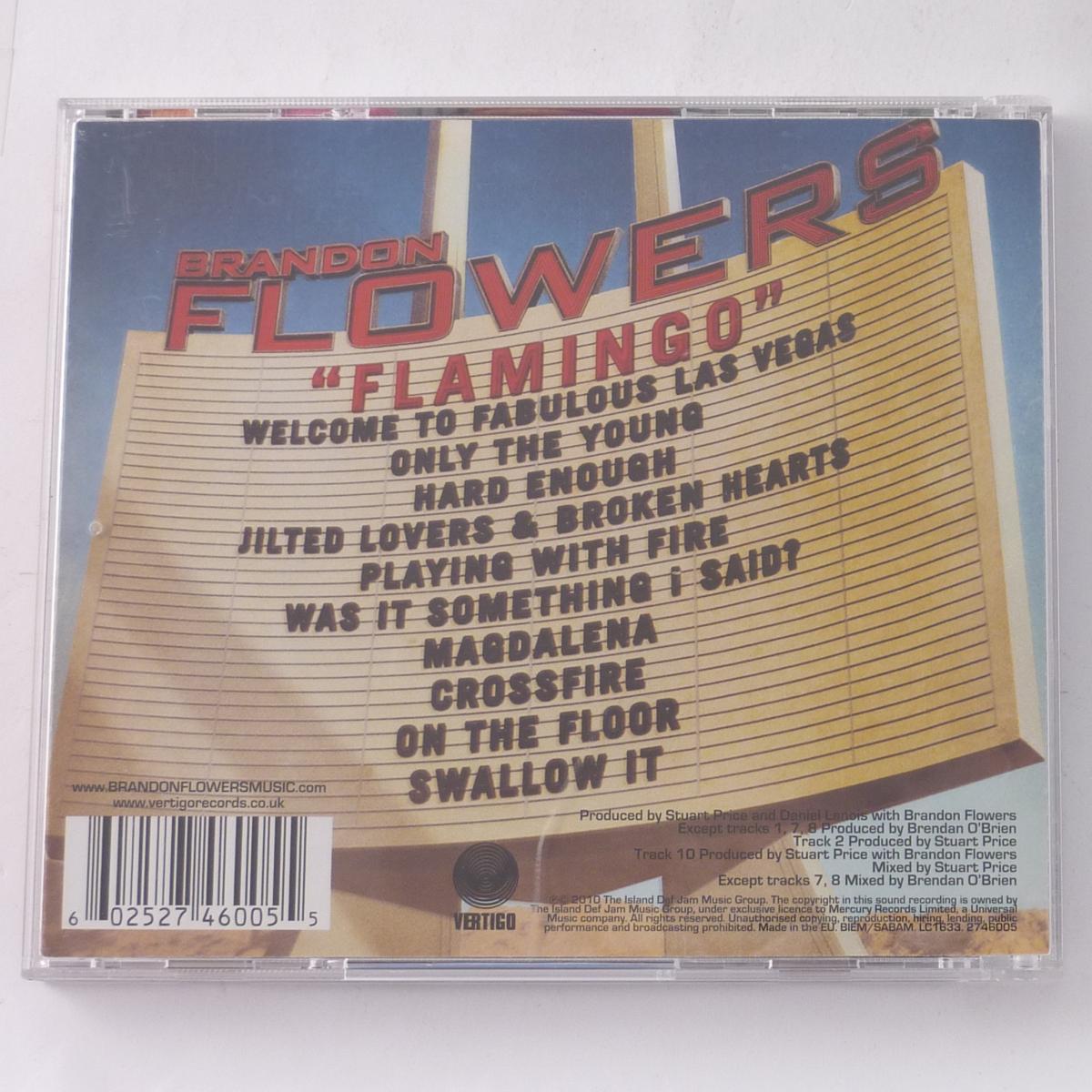 Brandon Flowers Flamingo CD Album