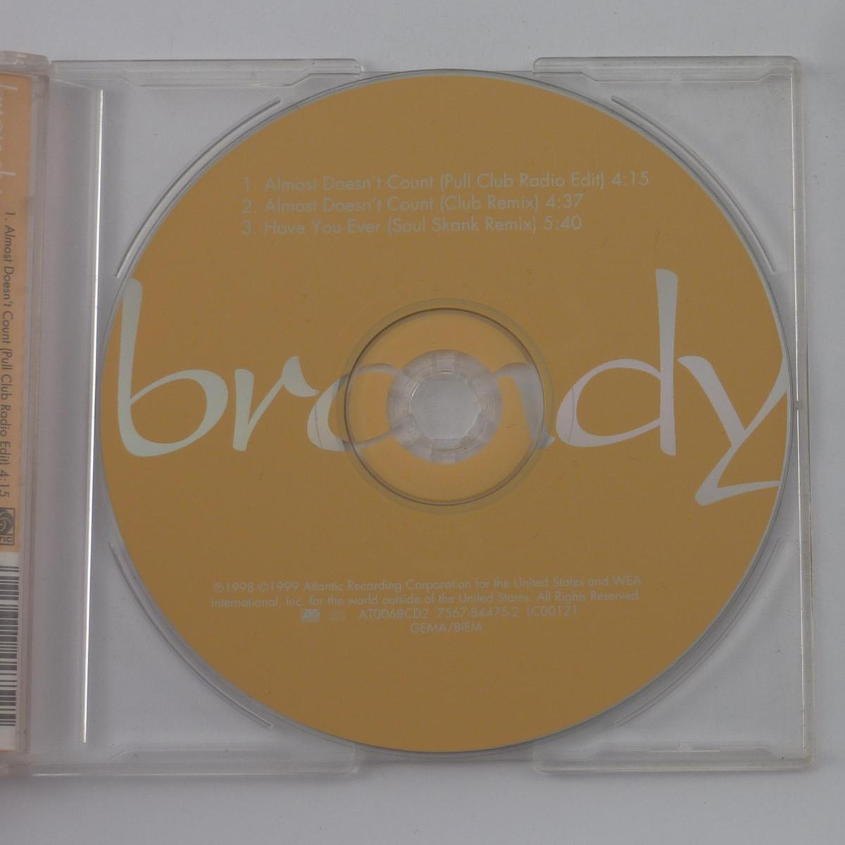 Brandy Almost Doesn't Count CD Single CD2