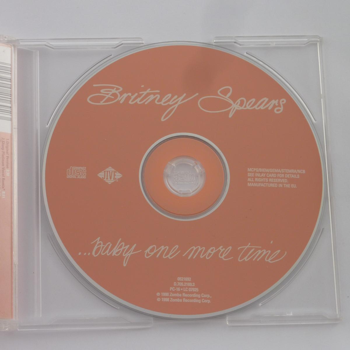 Britney Spears ...Baby One More Time CD Single