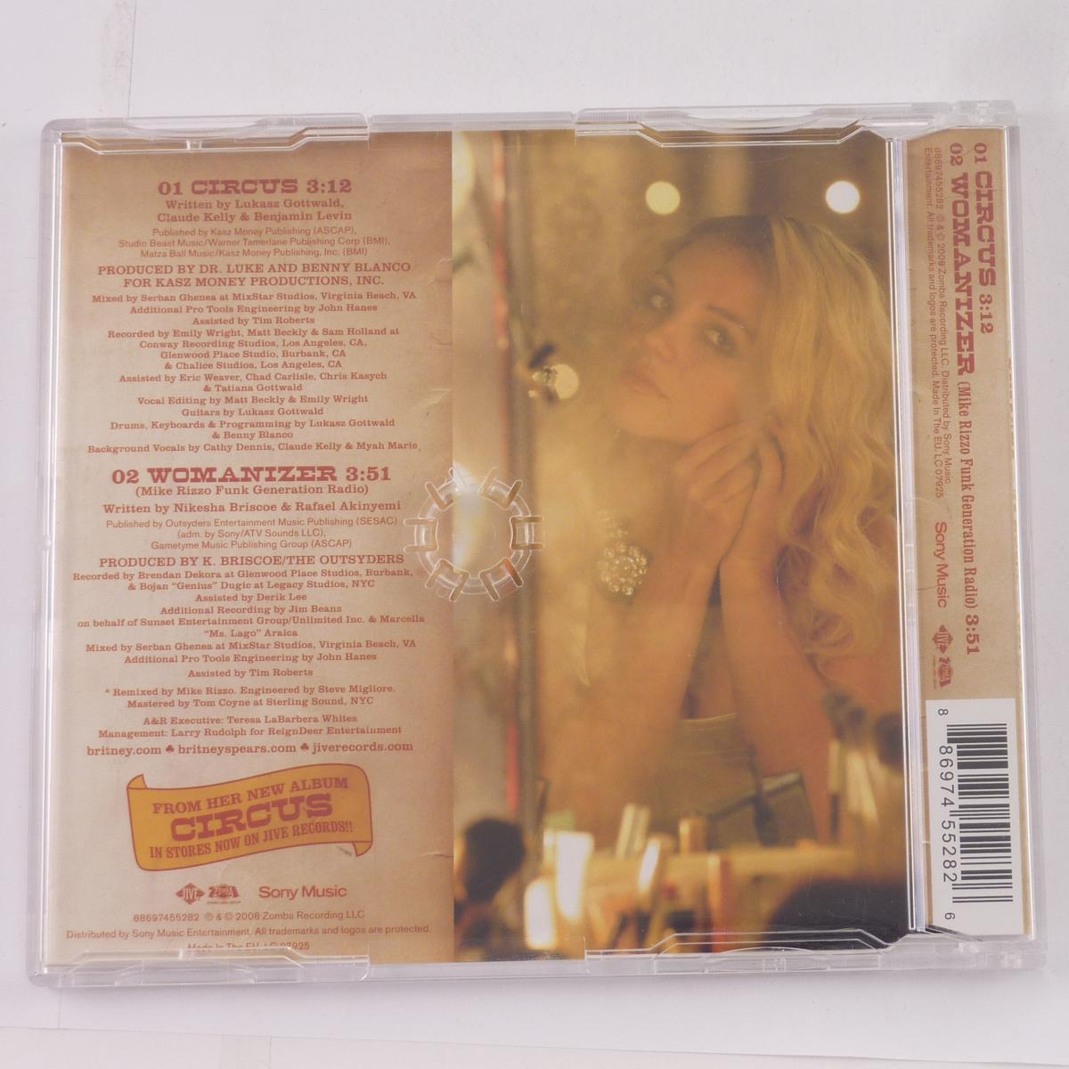 Britney Spears Circus CD Single