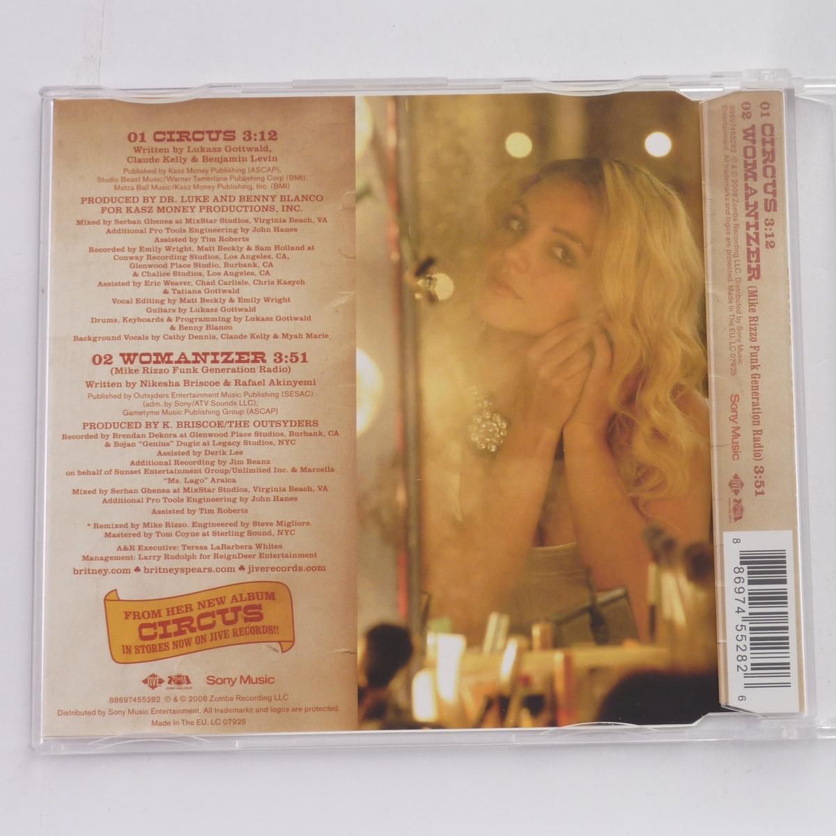 Britney Spears Circus CD Single