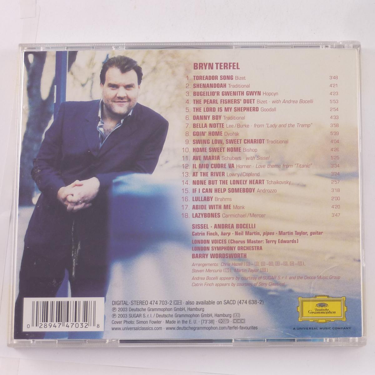 Bryn Terfel Bryn CD Album