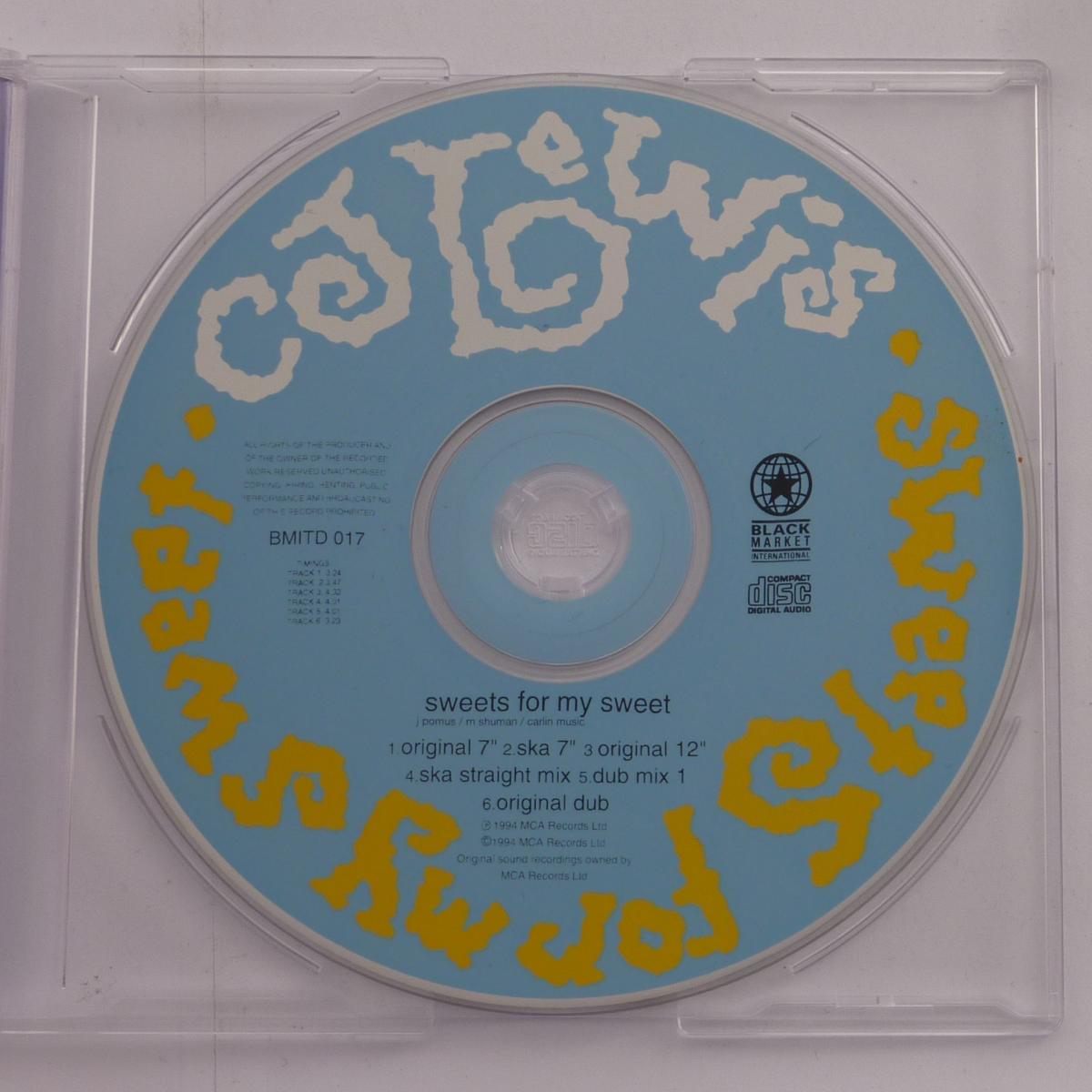 CJ Lewis Sweets For My Sweet CD Single