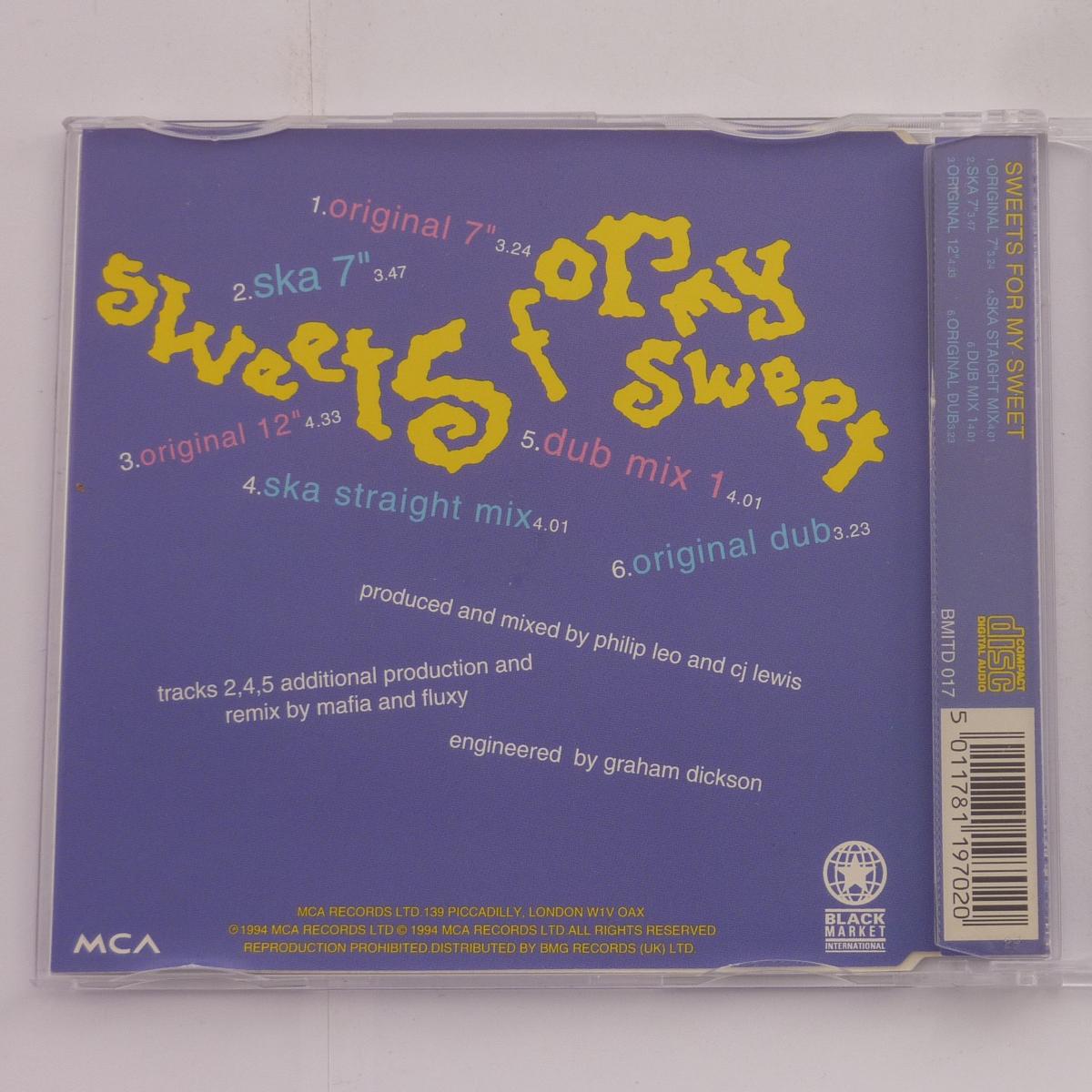 CJ Lewis Sweets For My Sweet CD Single