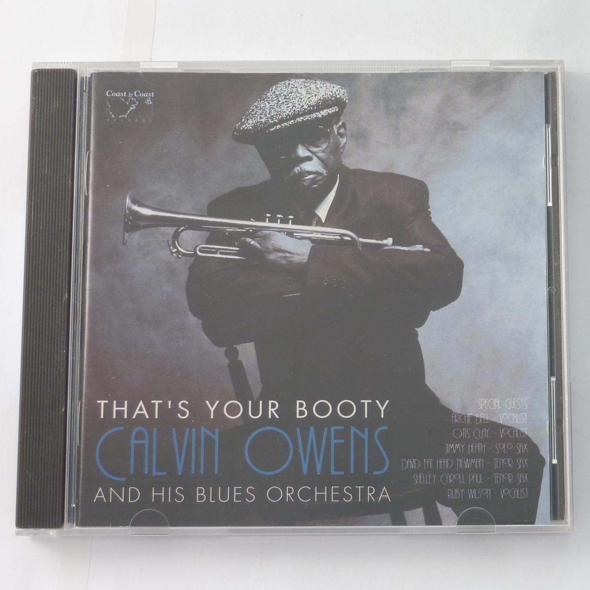 Calvin Owens And His Blues Orchestra That's Your Booty CD Album