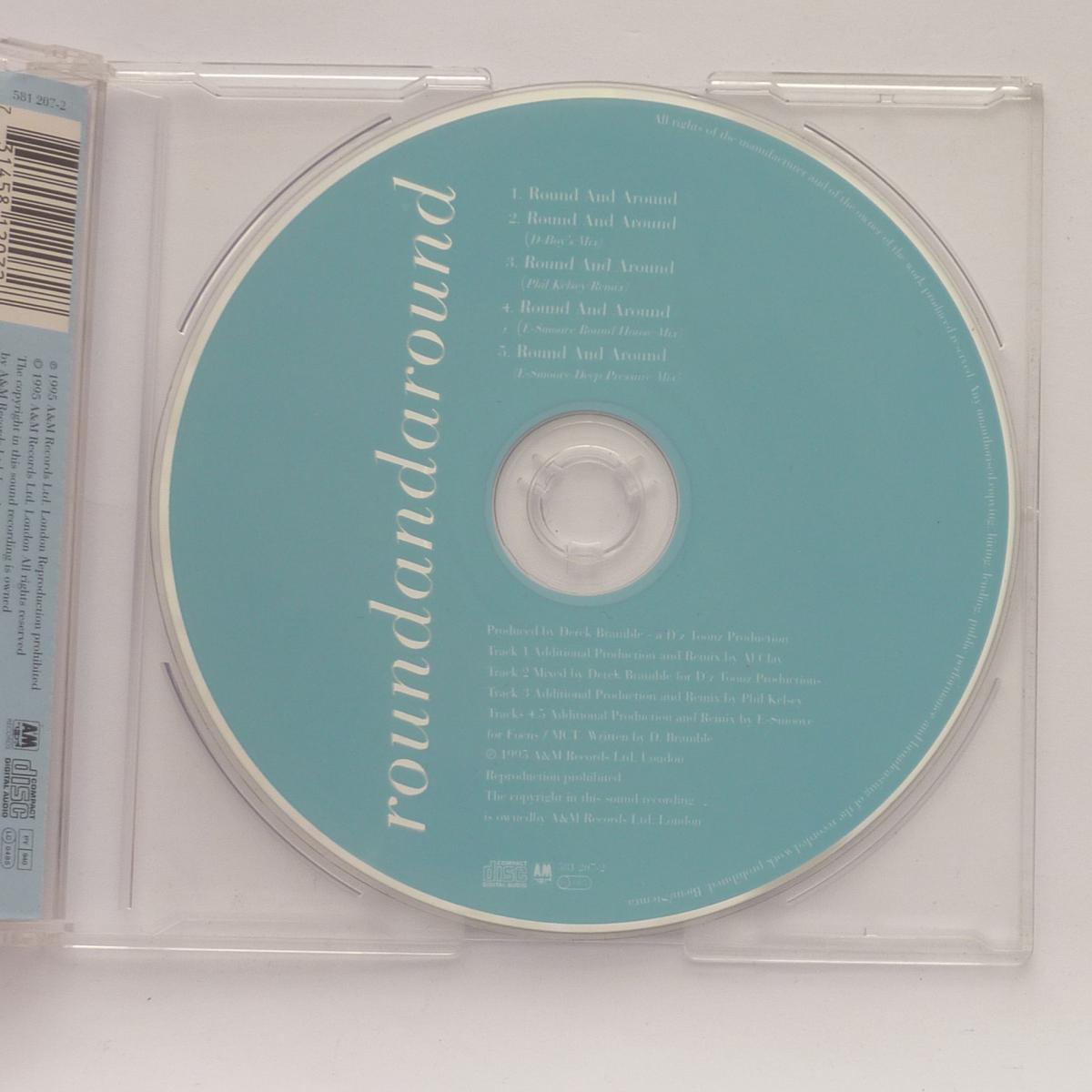 Carli James Round And Around CD Single