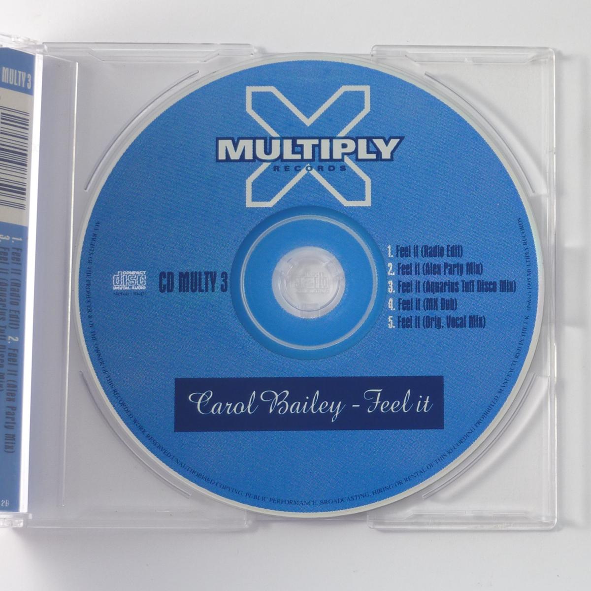 Carol Bailey Feel It CD Single