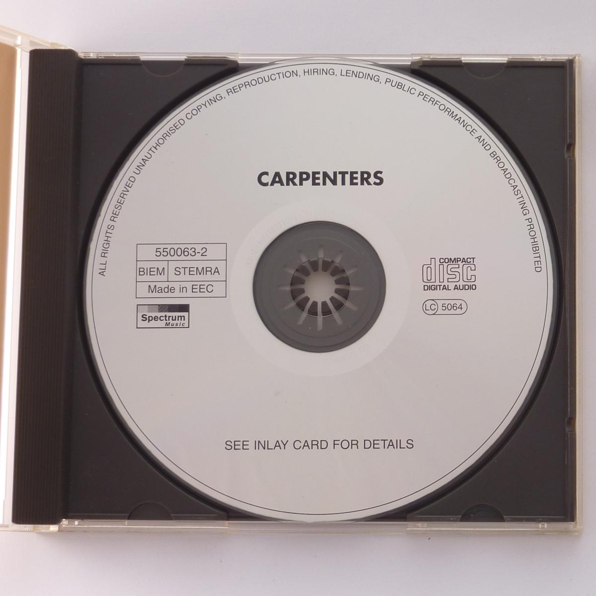 Carpenters Carpenters CD Album Reissue
