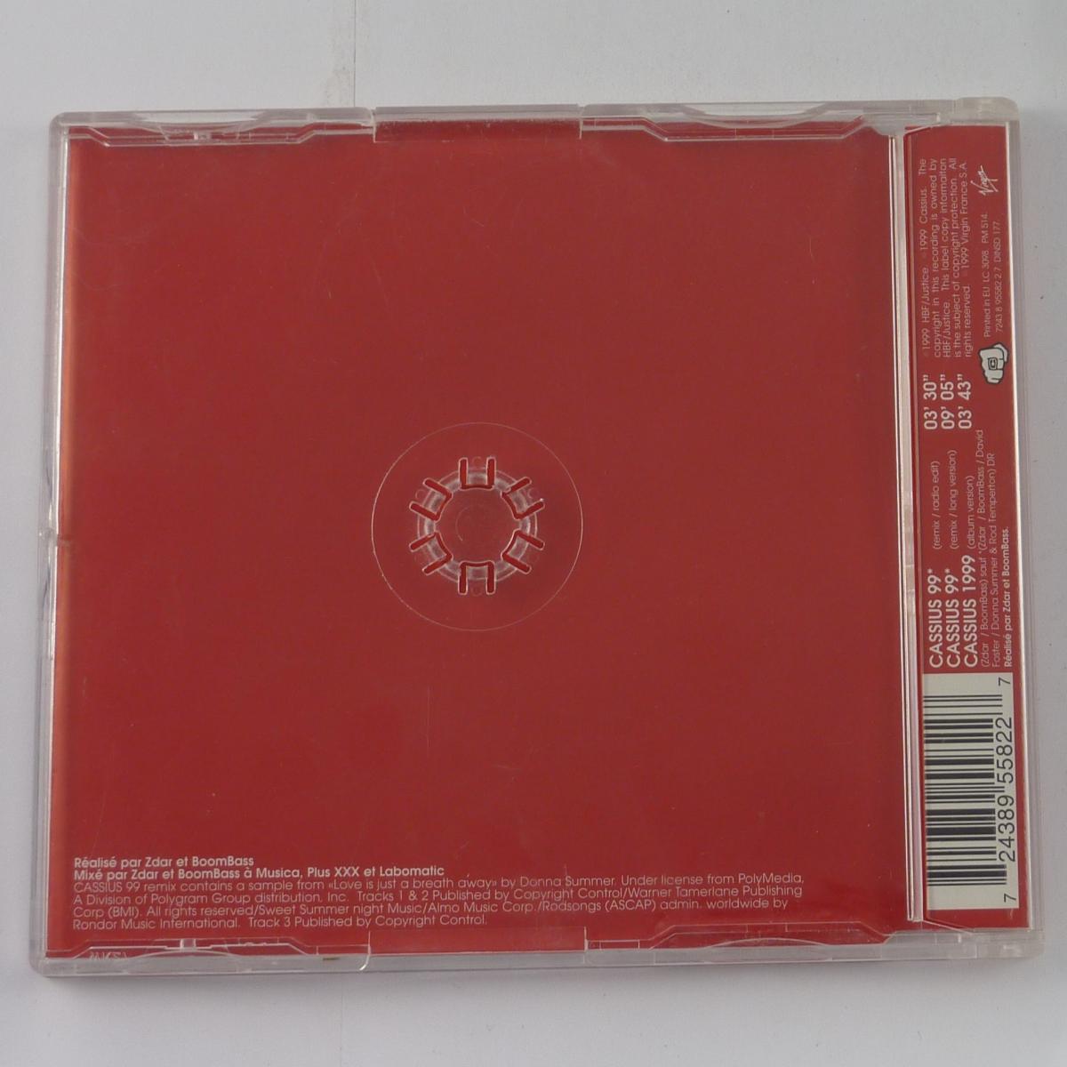 Cassius Cassius 1999 CD Single