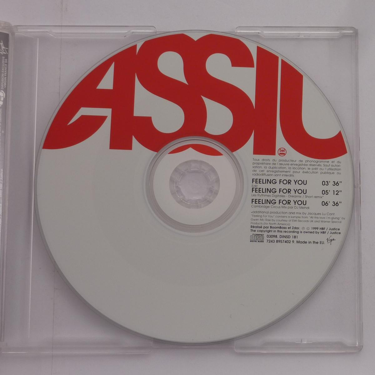 Cassius Feeling For You CD Single