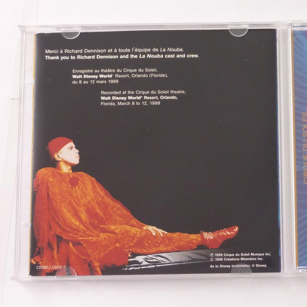 Cirque Du Soleil La Nouba CD Album