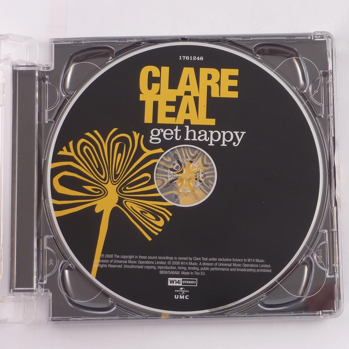 Clare Teal Get Happy CD Stereo Special Edition